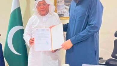 مكتب شؤون حج باكستان يشكر جهود الدكتور / وليد عزيز الرحمن