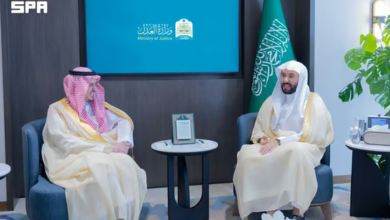 وزير العدل ورئيس ديوان المظالم يبحثان تعزيز التكامل بين الجهتين