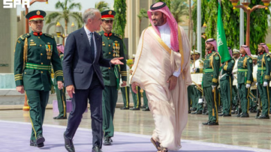 ولي العهد يستقبل رئيس وزراء كندا في قصر السلام بجدة
