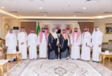 رئيس غرفة حفرالباطن يستقبل الرئيس التنفيذي المكلف لهيئة تطوير المنطقة الشرقية