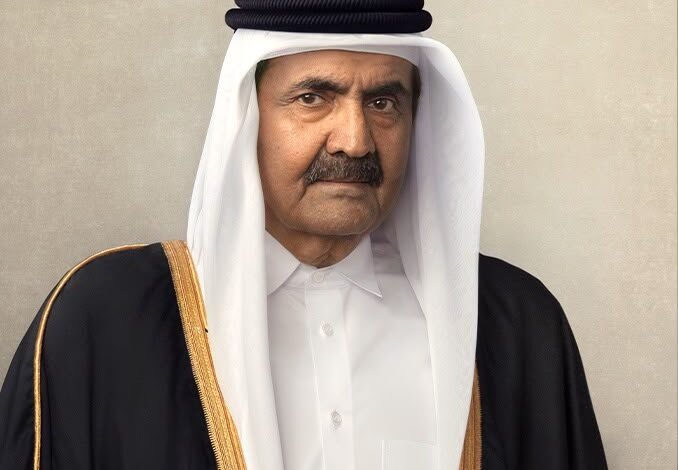 وفاة الأمير الوالد الشيخ حمد بن خليفة آل ثاني أمير قطر السابق