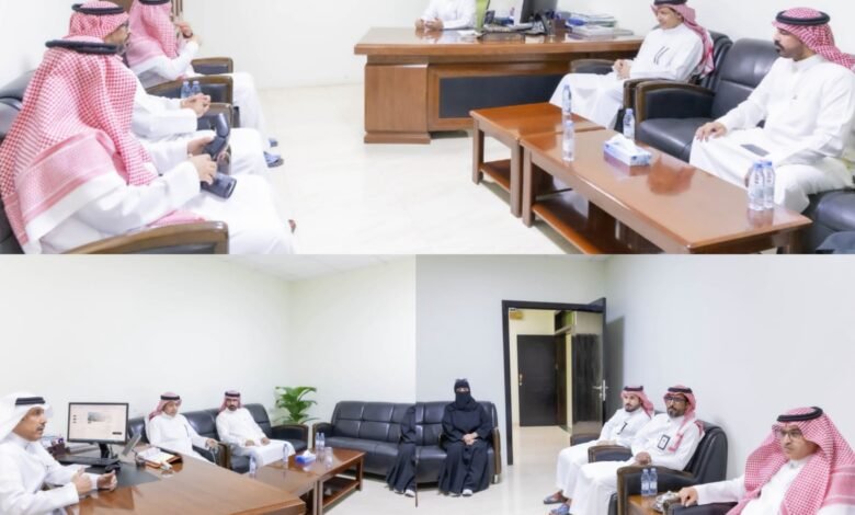 هيئة الصحفيين بحفرالباطن وفرع الغطاء النباتي يبحثان شراكة إعلامية لتعزيز الوعي البيئي