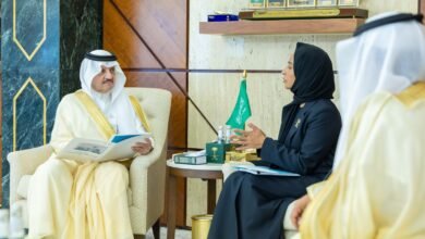 سمو أمير المنطقة الشرقية يستقبل أمين عام مجلس المنطقة الشرقية للمسؤولية الاجتماعية "ابصر"